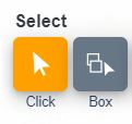 Image of Select and move arrow button